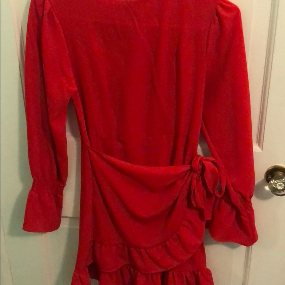 Red dress